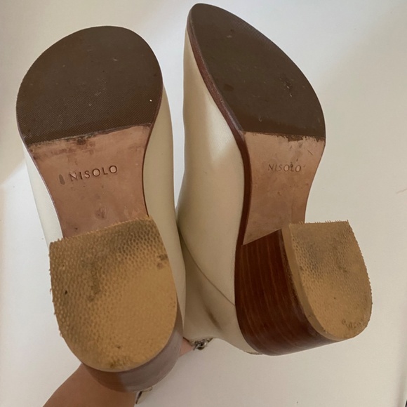 Nisolo Dari Boots in Bone Sz 7.5 - Picture 5 of 6